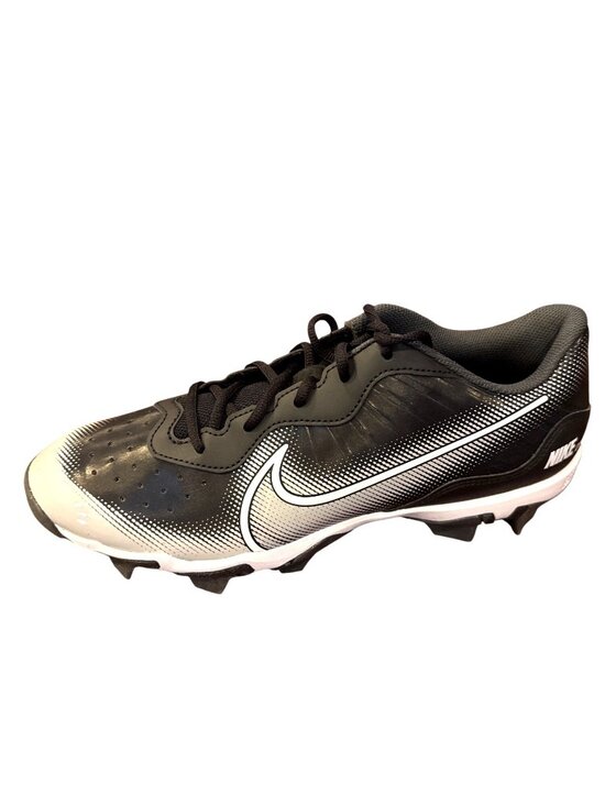 Nike Diamond Fastflex Baseball Cleats Black White Mens 11.5 NWOB Lightweight main image 7